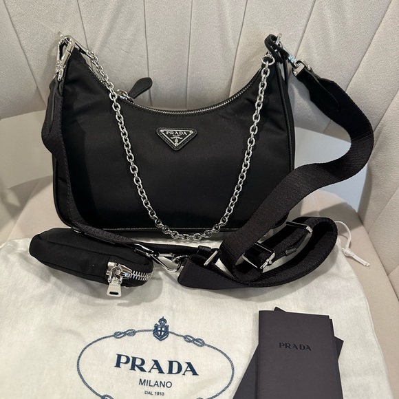SOLD Prada Re-Edition 2005 - Black Nylon BRAND NEW - Picture 2 of 6